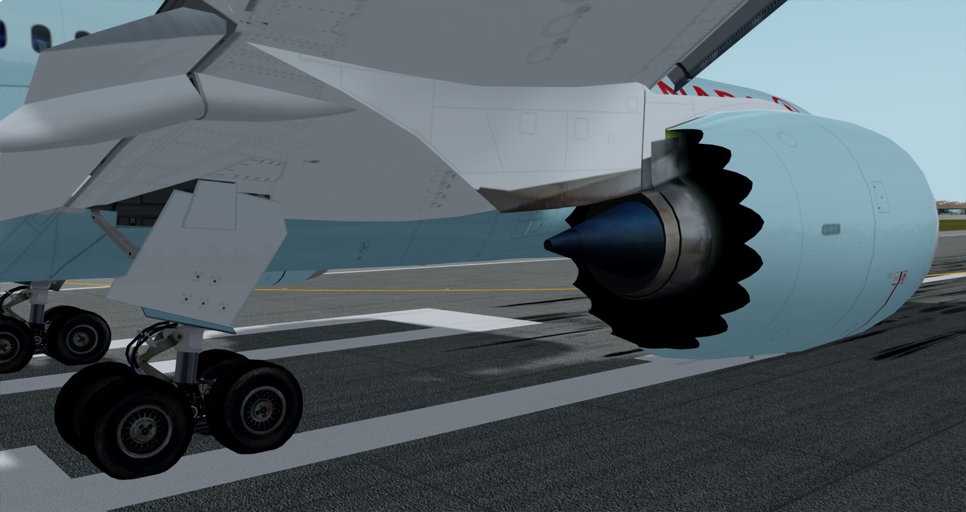 P3D V4 787-9 加航 ZBAA-CYYZ-7362 