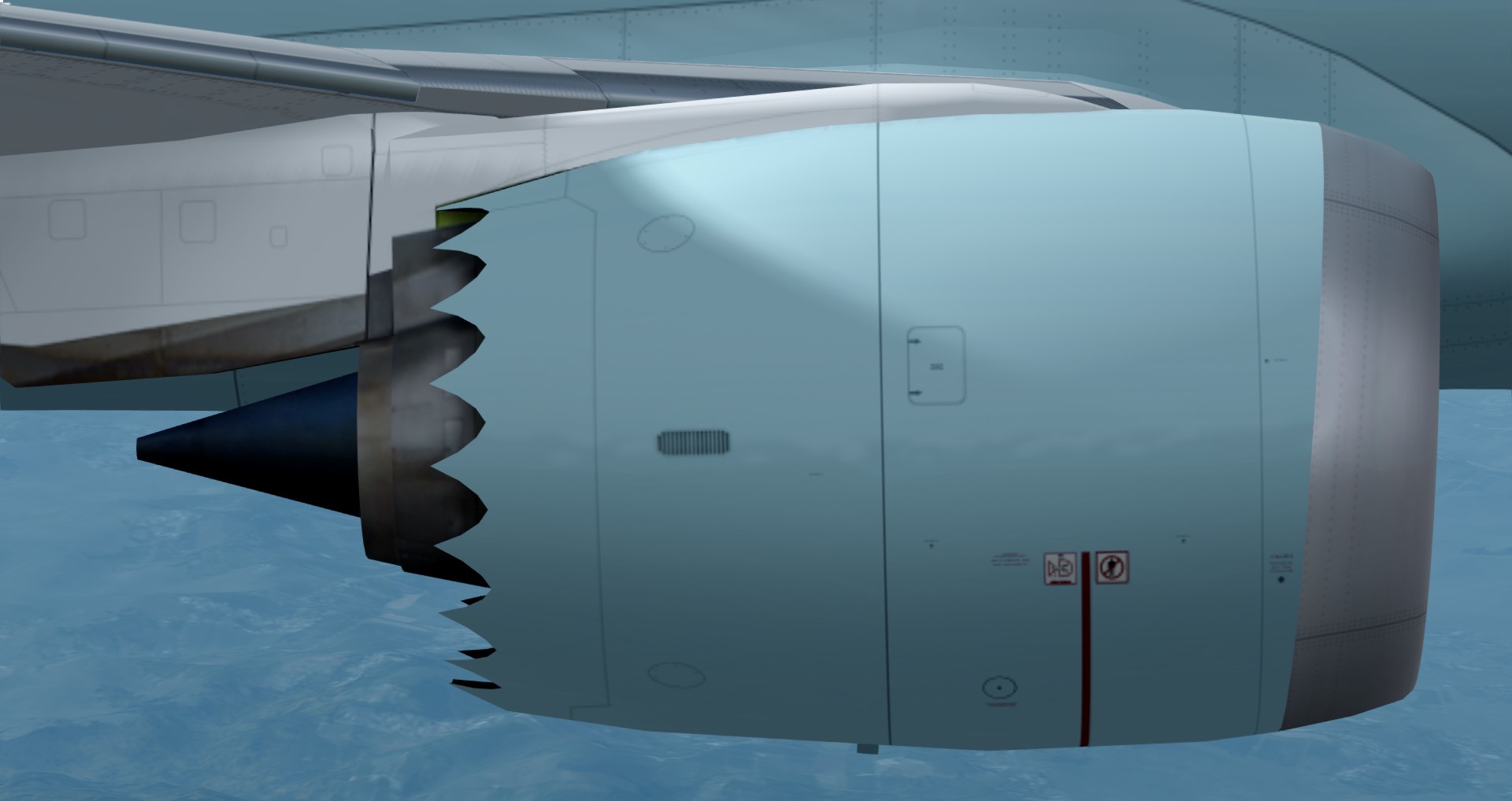 P3D V4 787-9 加航 ZBAA-CYYZ-7460 