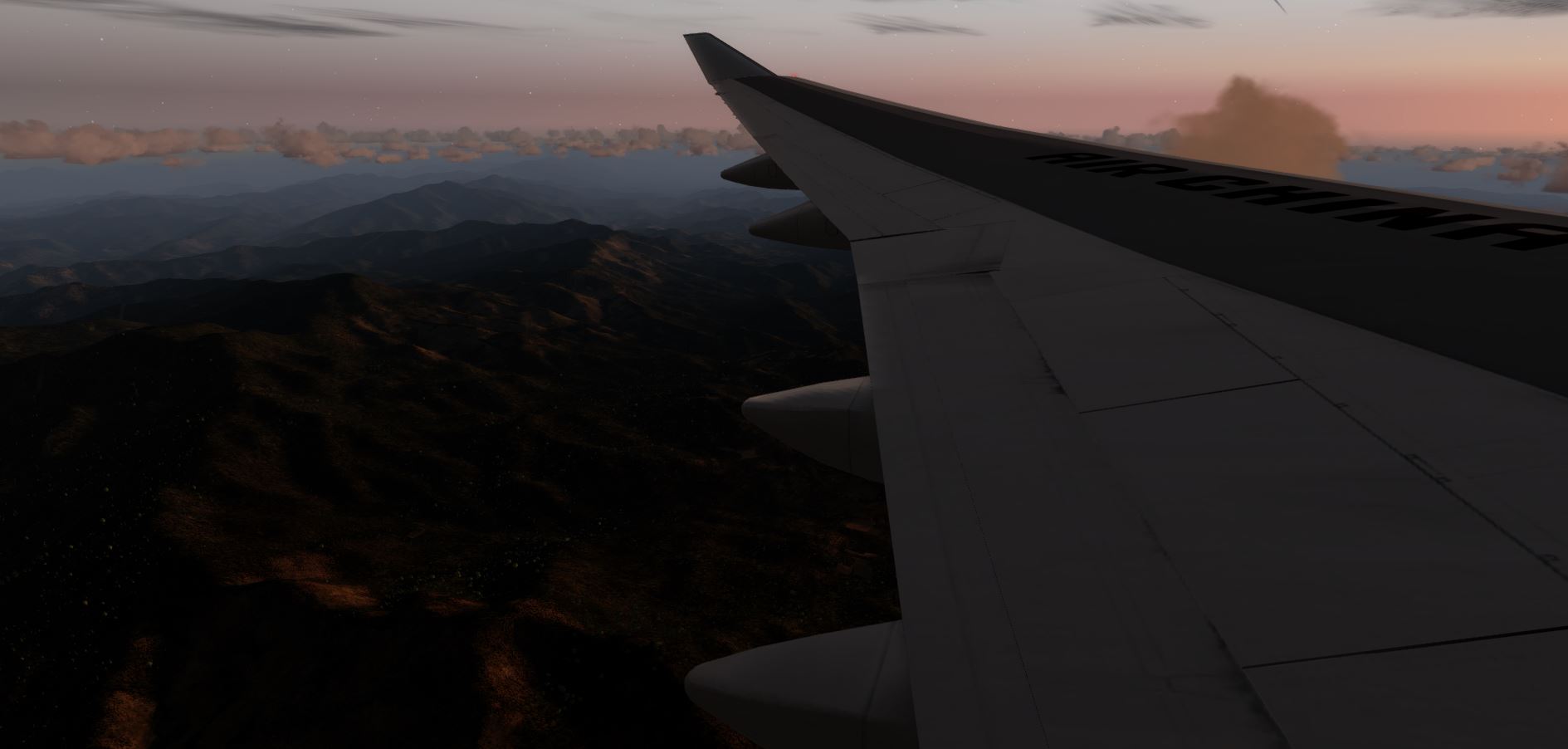 CA1316 ZGGG-ZBAA PMDG 747-9622 