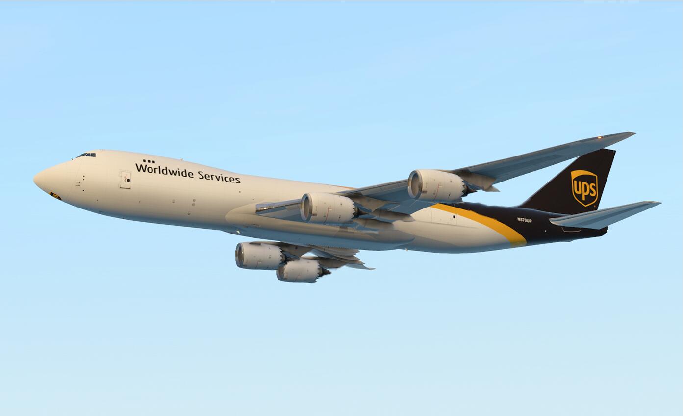 来机组我的地勤插件跟747-800 747-8F-5876 