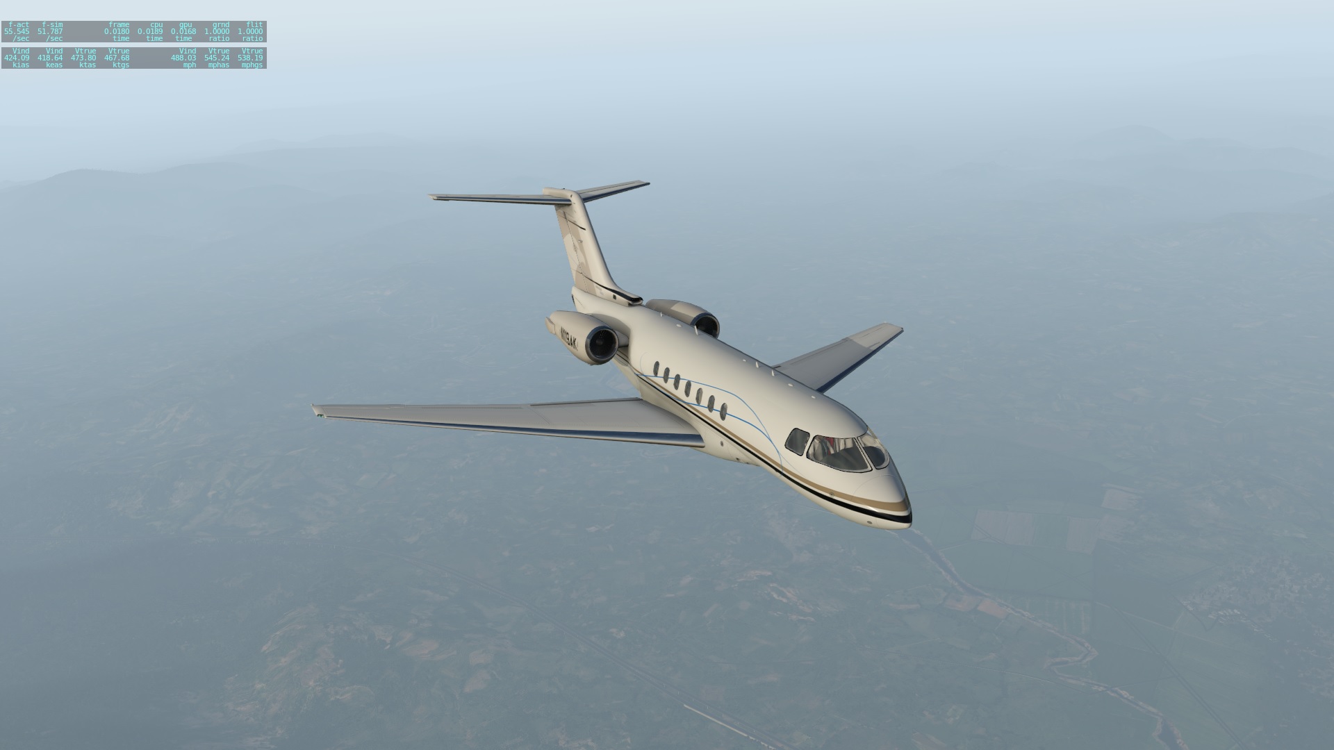 xp11 里的 hawker 4000 机模航路不能用？-9882 