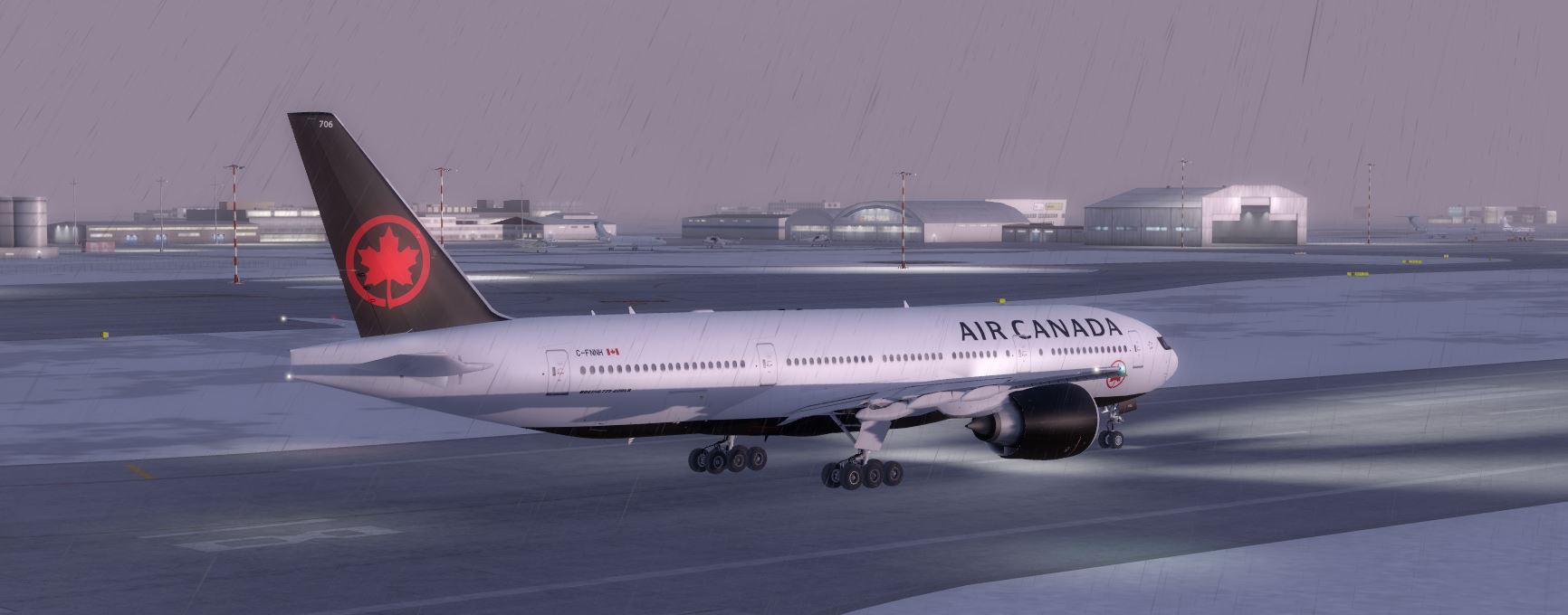 B777-200 New AirCanada @ EVRA-941 