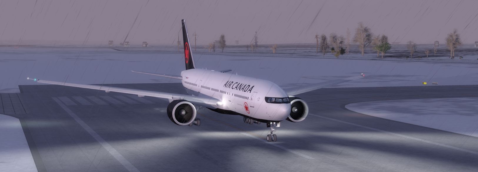 B777-200 New AirCanada @ EVRA-8694 