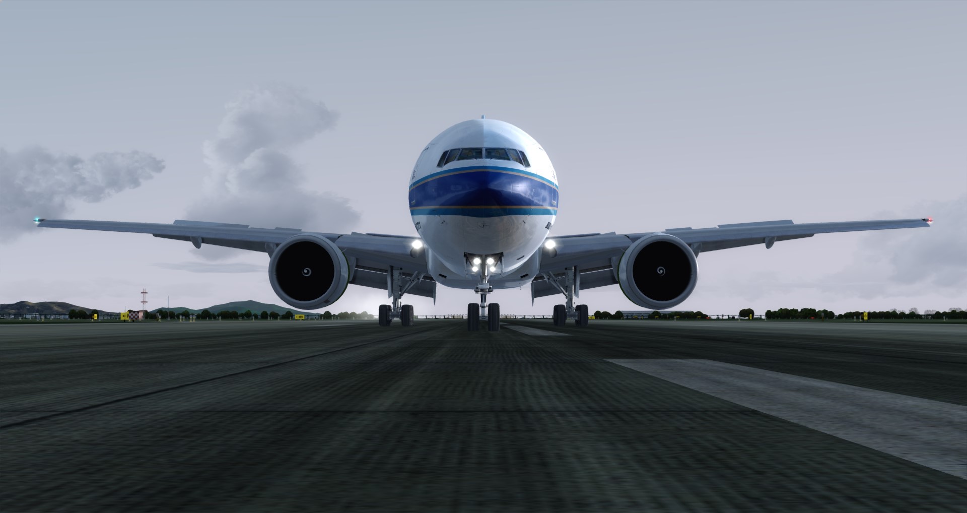 P3D V4 77W China Southern Airlines WADD-ZGGG 营救同胞-5348 