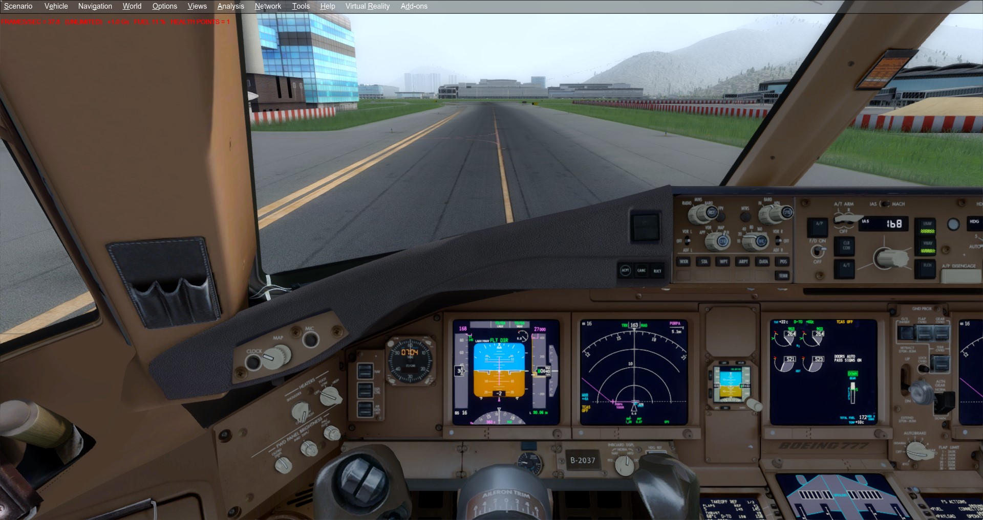 P3D V4 测试飞行-2173 