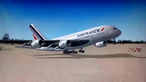 A380震撼起飞和着陆-3399 