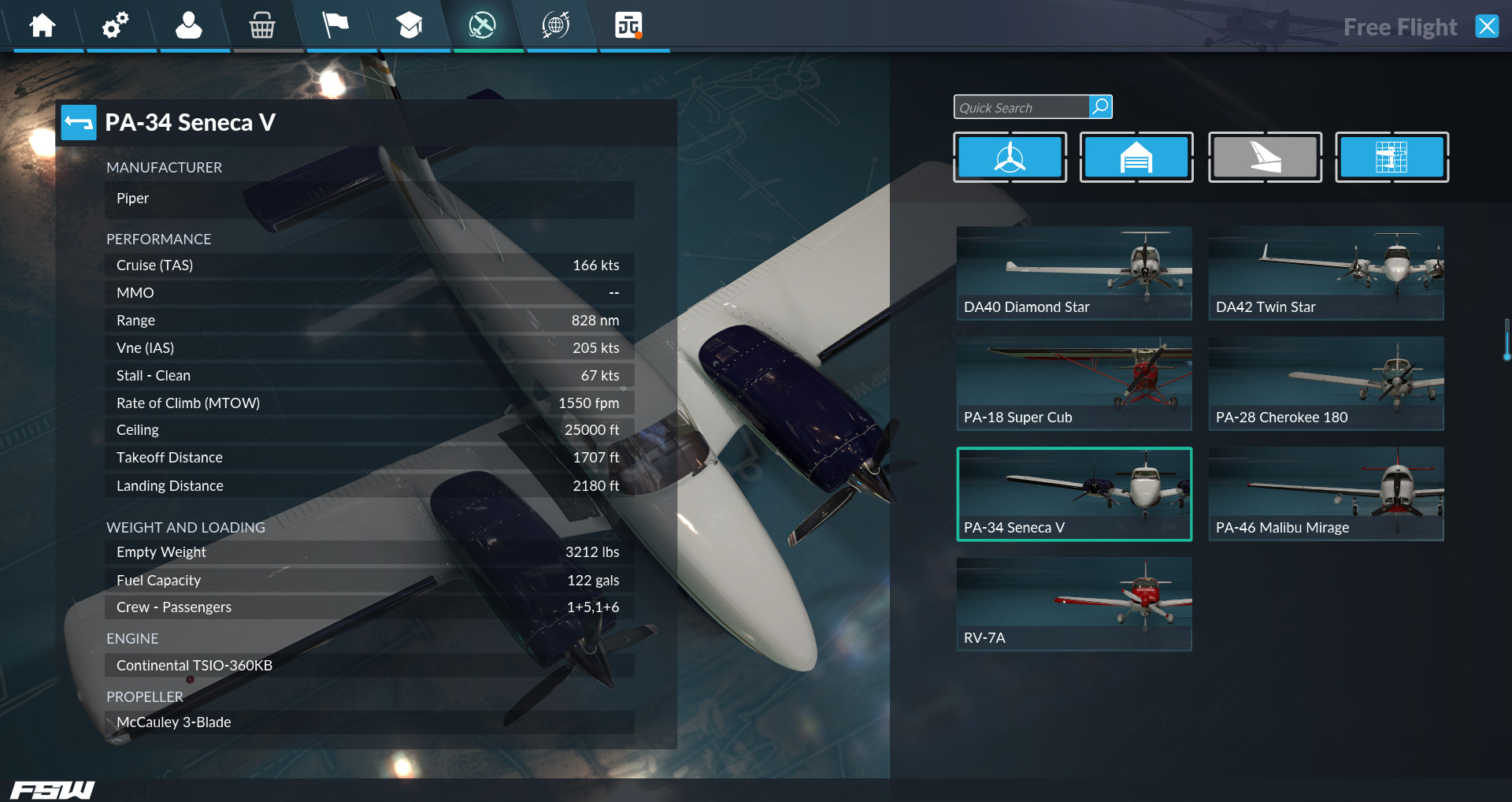 Flight Sim World默认七款小型飞机图片-1593 