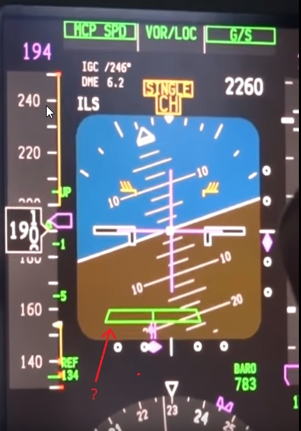 请问XP11的738降落时屏幕里的这个绿色方框叫什么怎么打开-3825 