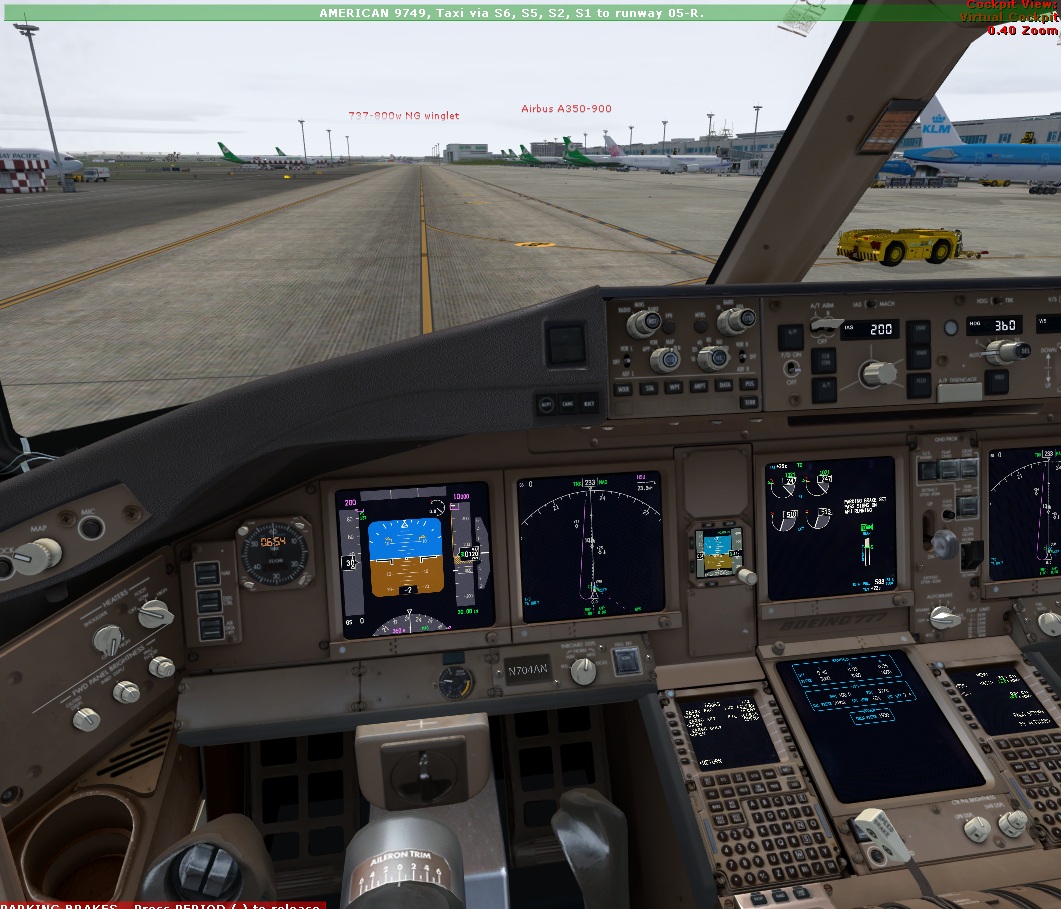 美航777首航桃園機場離場(圖多)-3019 