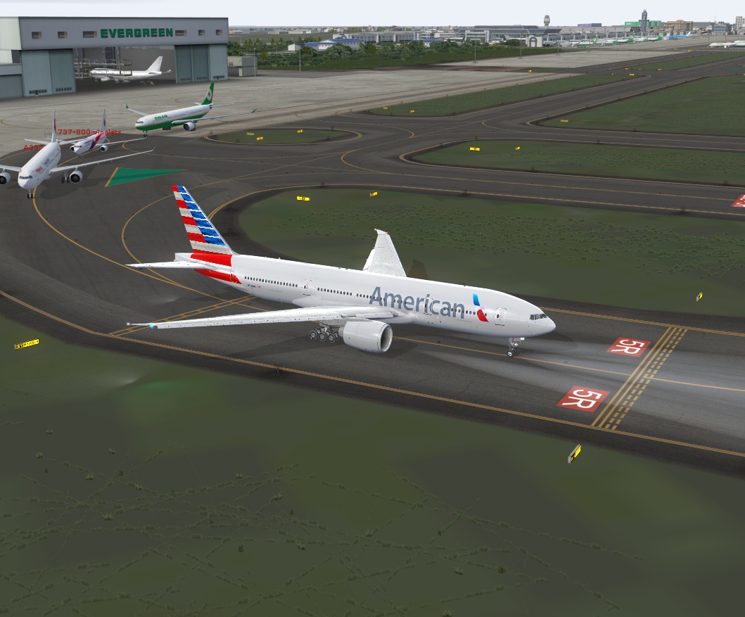 美航777首航桃園機場離場(圖多)-1867 