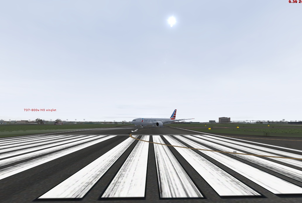 美航777首航桃園機場離場(圖多)-9495 