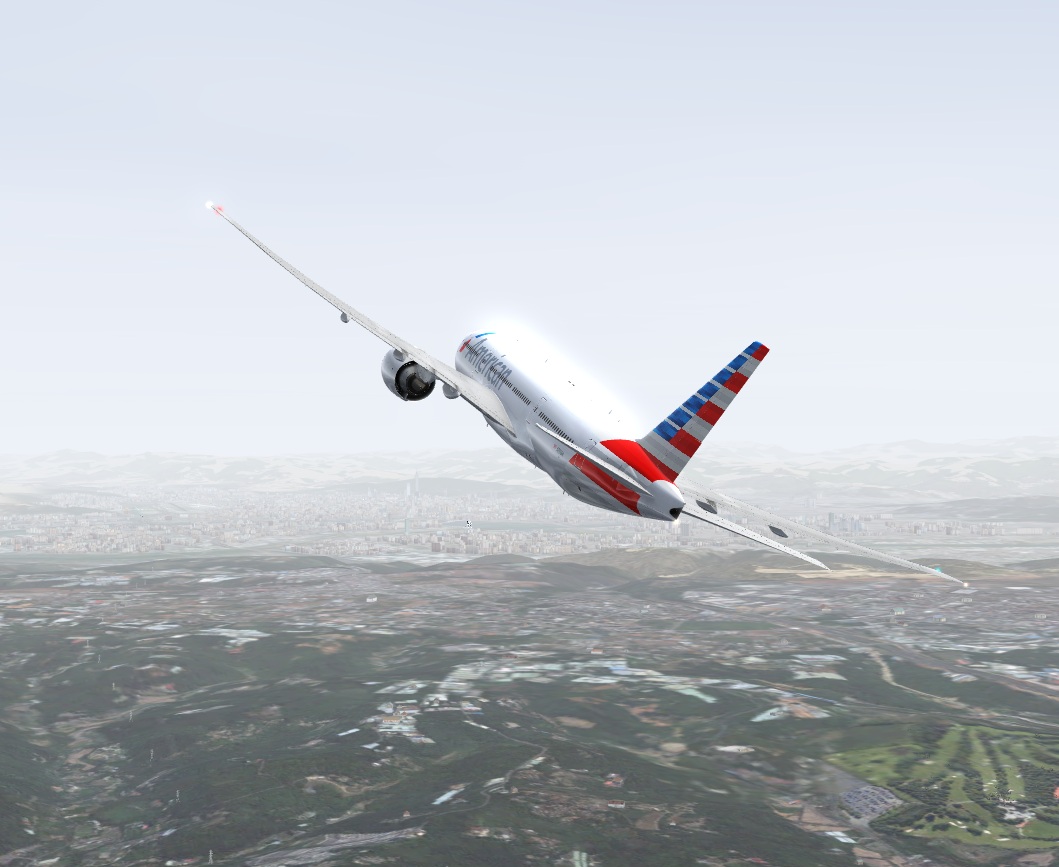 美航777首航桃園機場離場(圖多)-4579 
