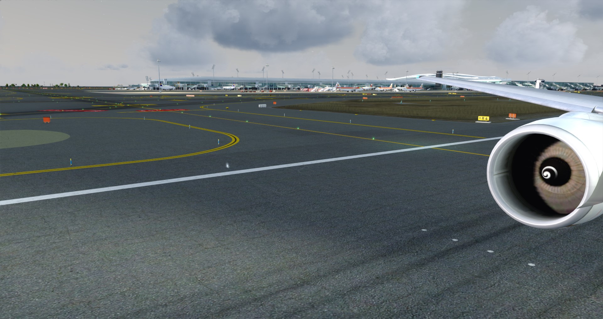 P3D V4 77W Etihad Airways OMAA-LEBL-3065 