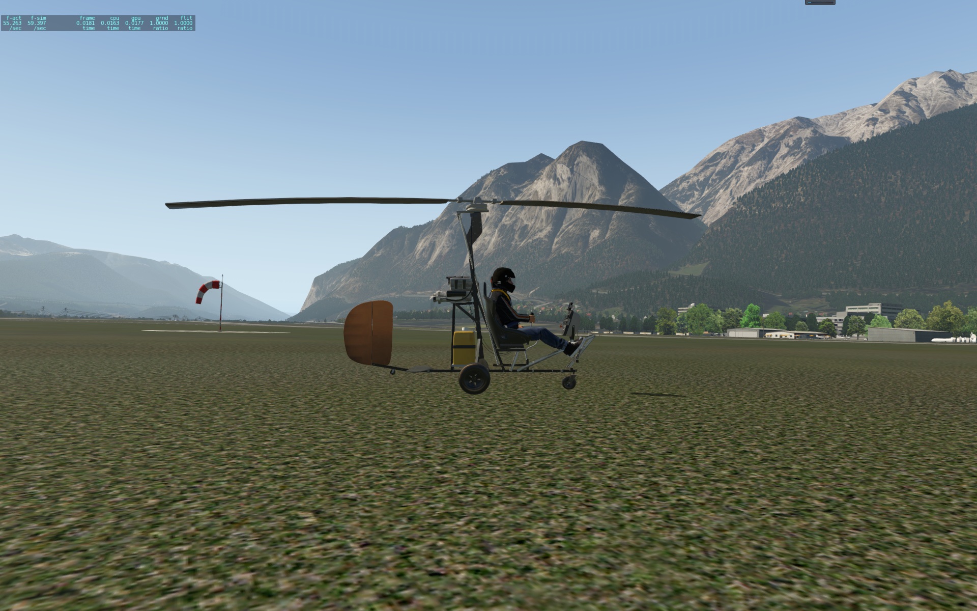 xplane-11旋翼机环城游-因斯布鲁克-6233 