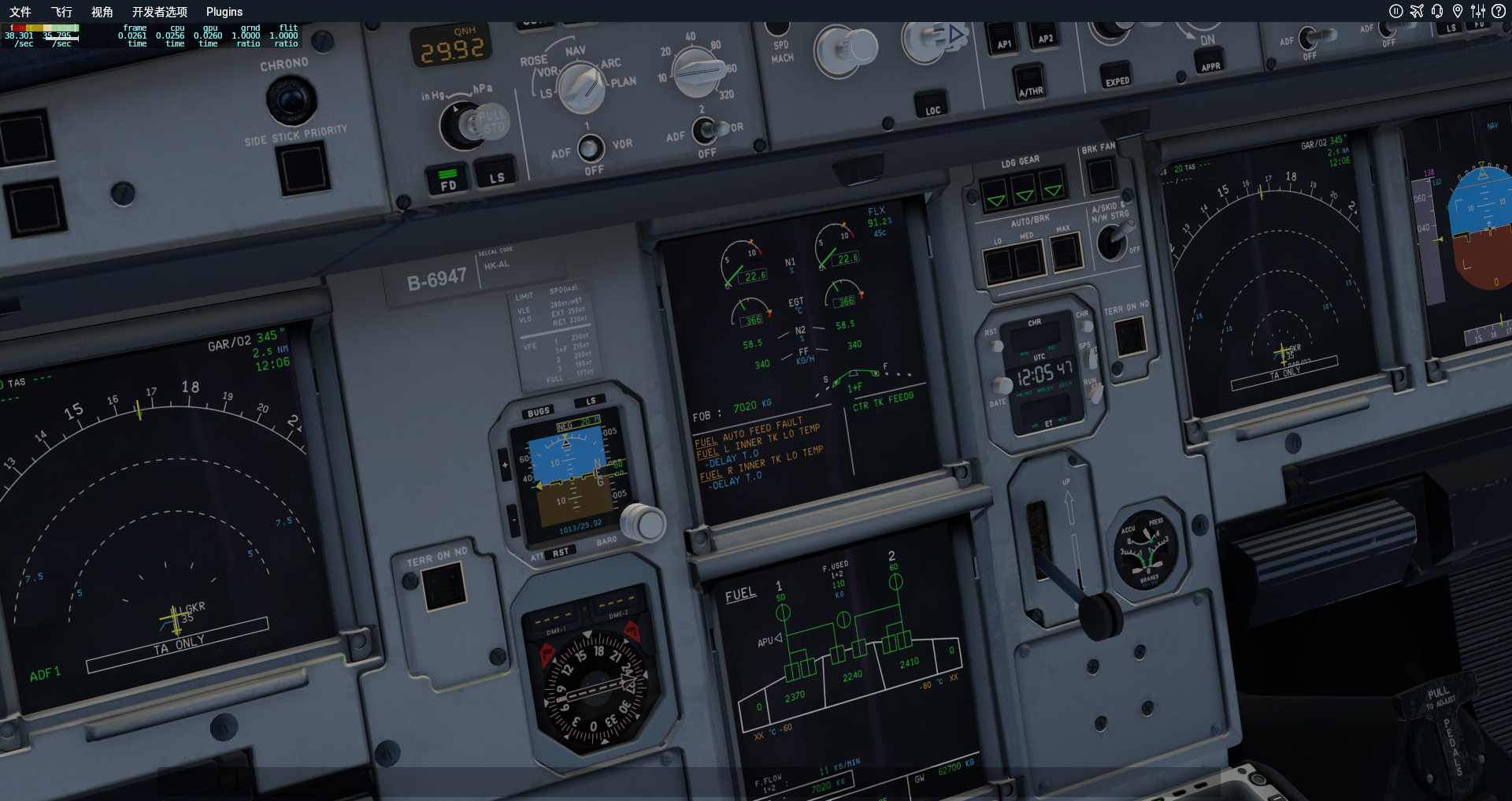 作为空客迷，自然要带FF320U去科孚岛转一圈-9994 