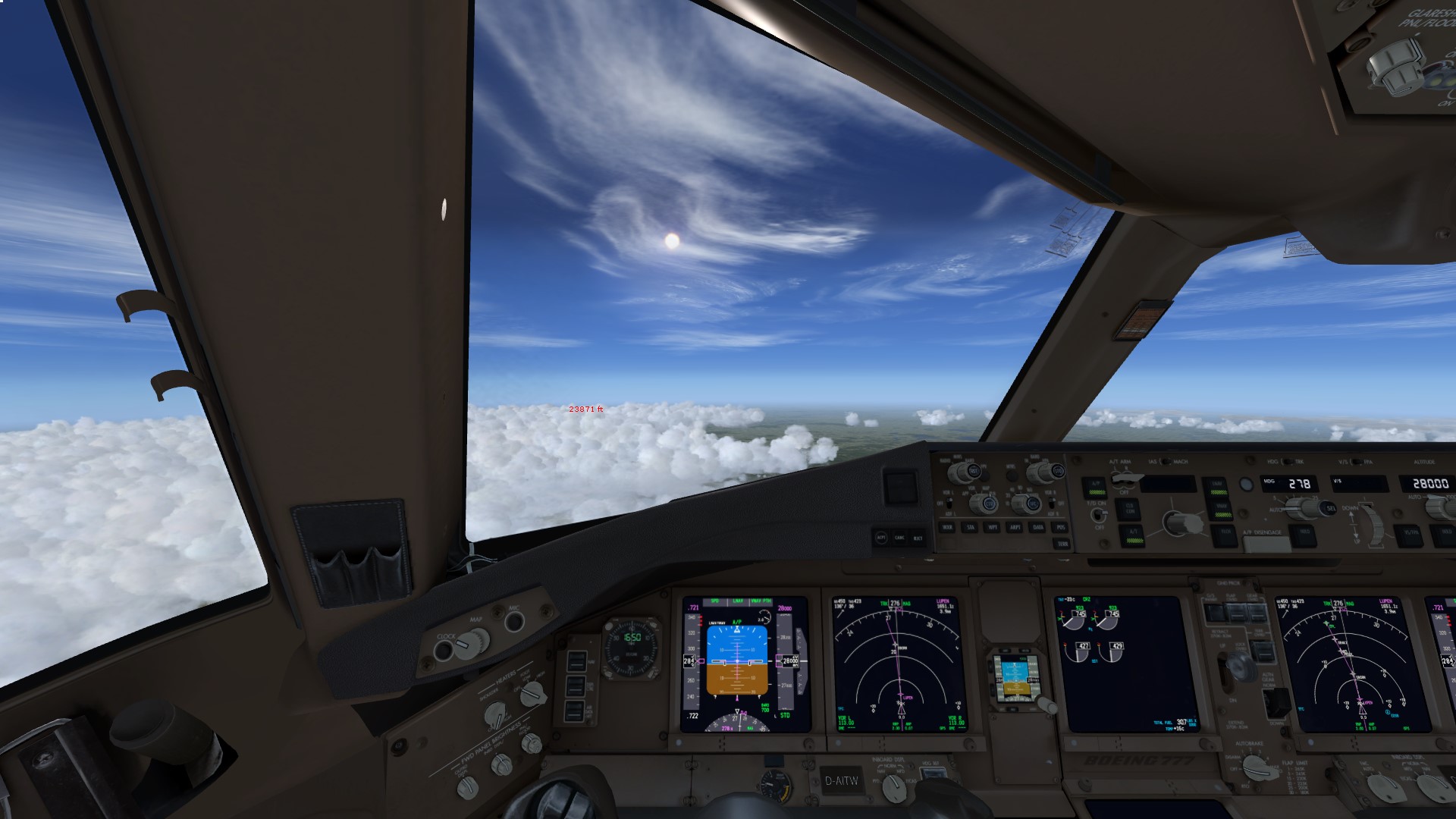 PMDG 777 in air-9529 