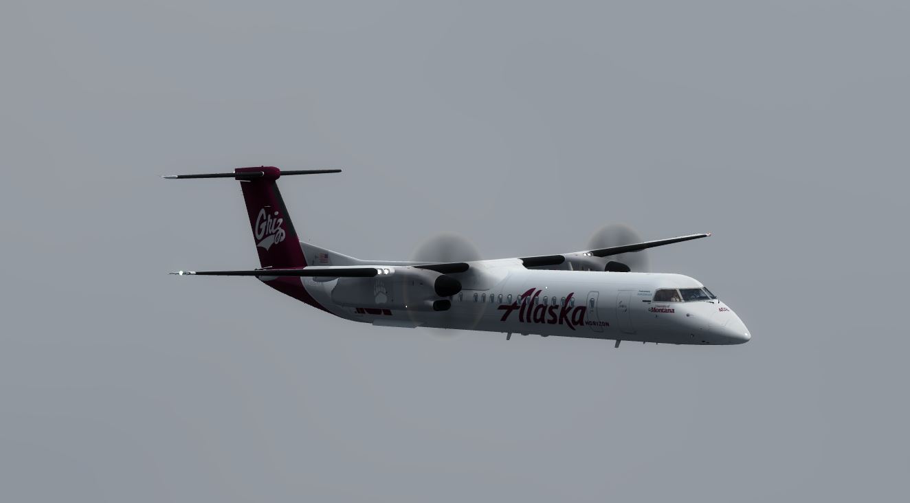 Q400 Horizon N402QX @ CYVR-1502 