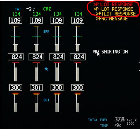 PMDG747的PILOT RESPONSE的错误要怎么解决?-5895 