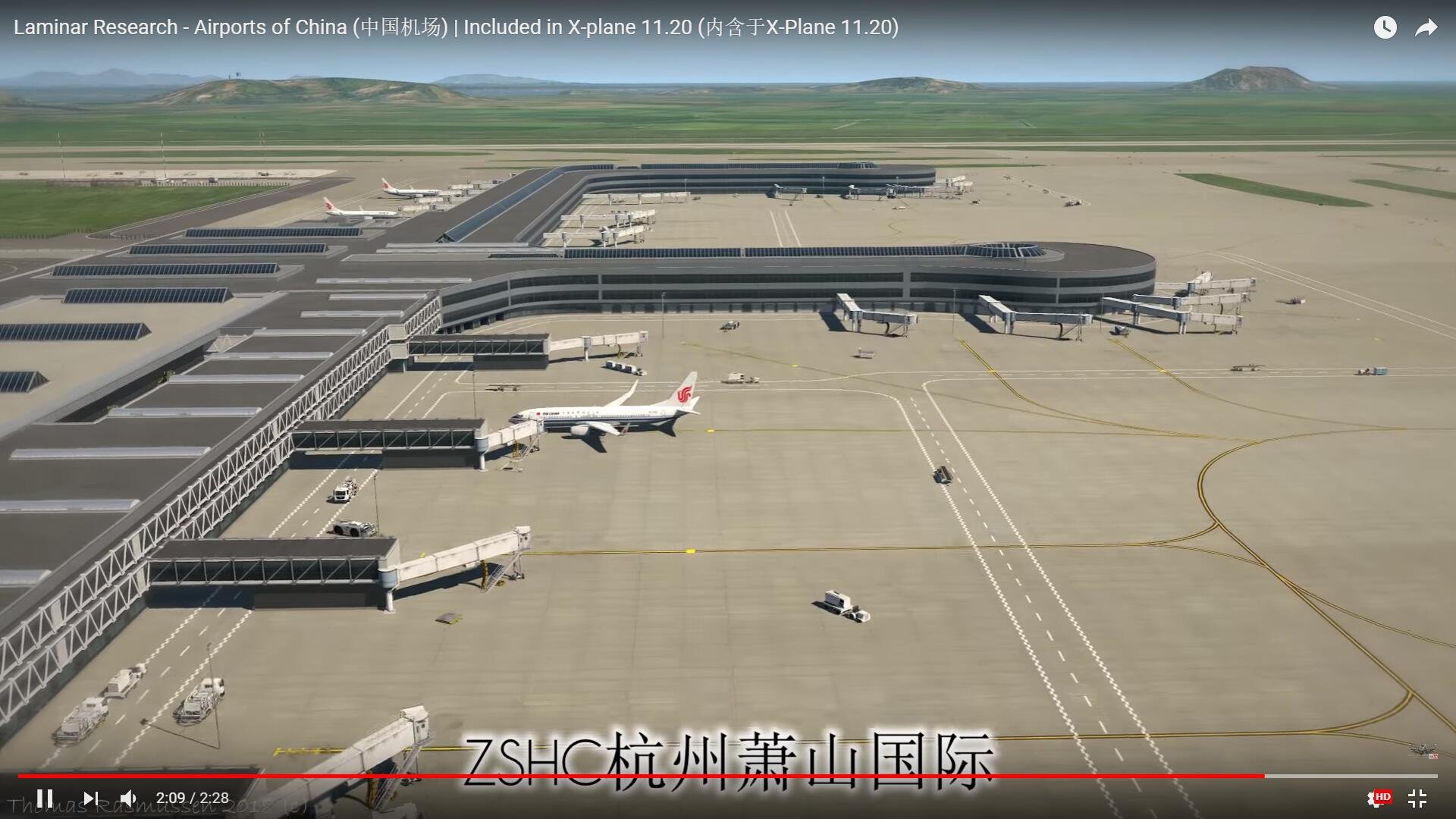 X-Plane 11.20 自带中国机场，了解一下-4028 