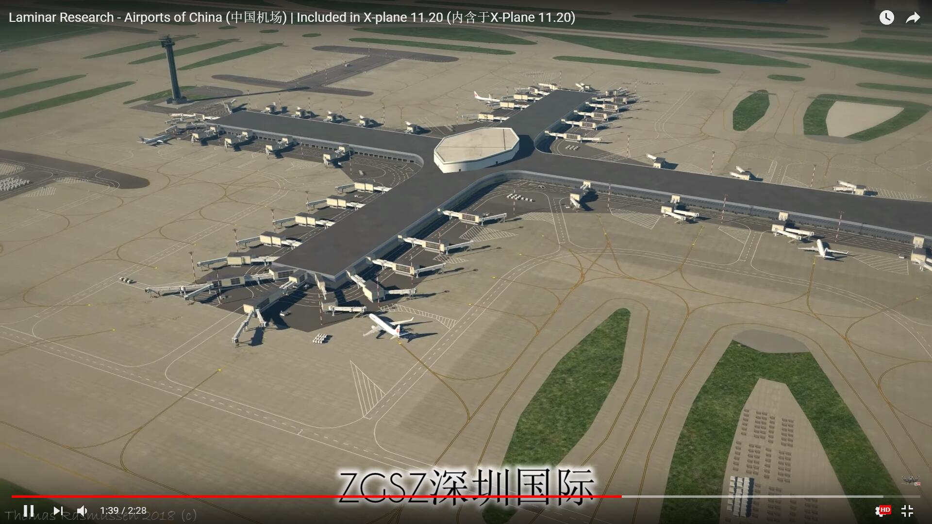 X-Plane 11.20 自带中国机场，了解一下-3186 