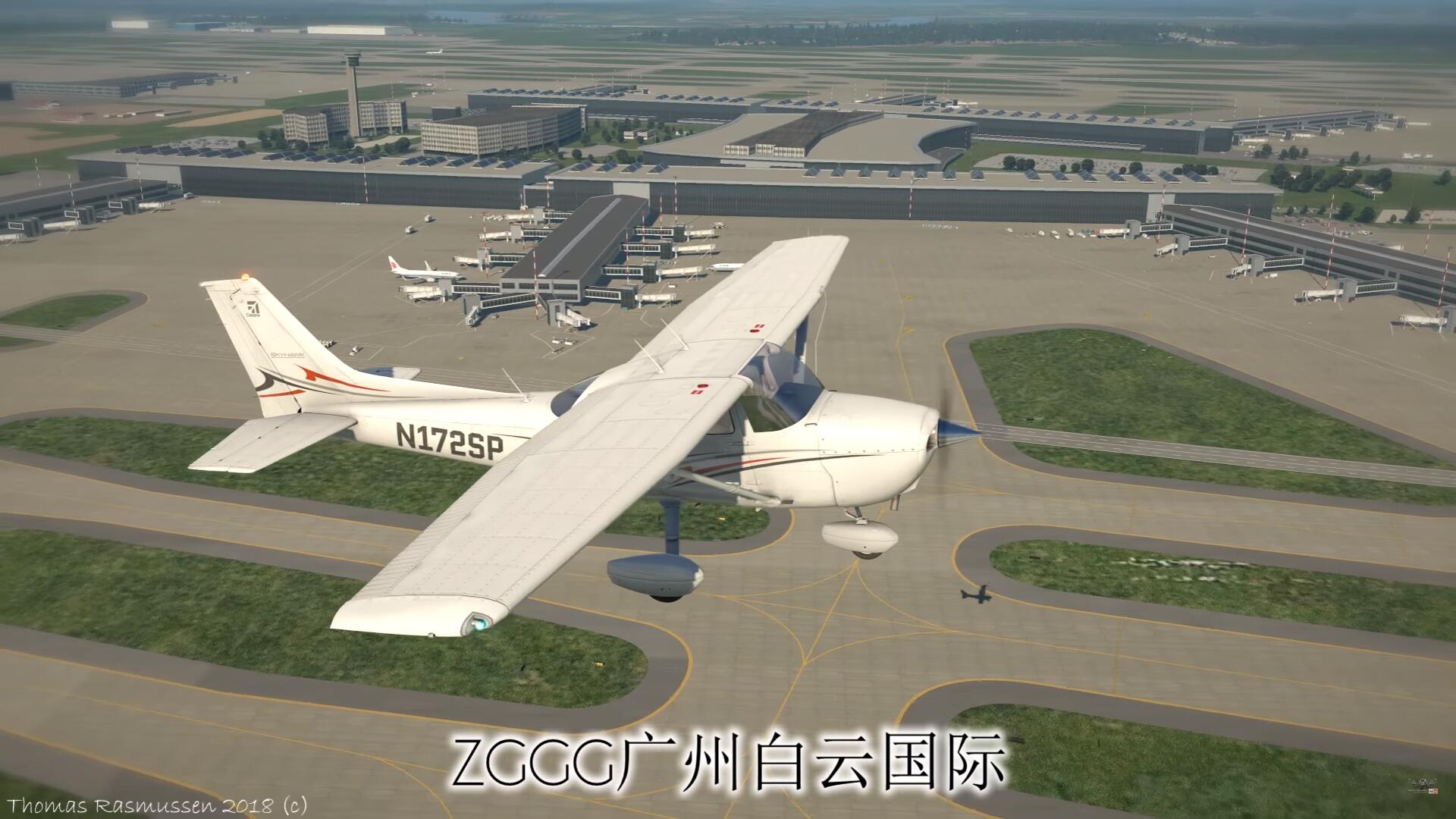 X-Plane 11.20 自带中国机场，了解一下-7028 