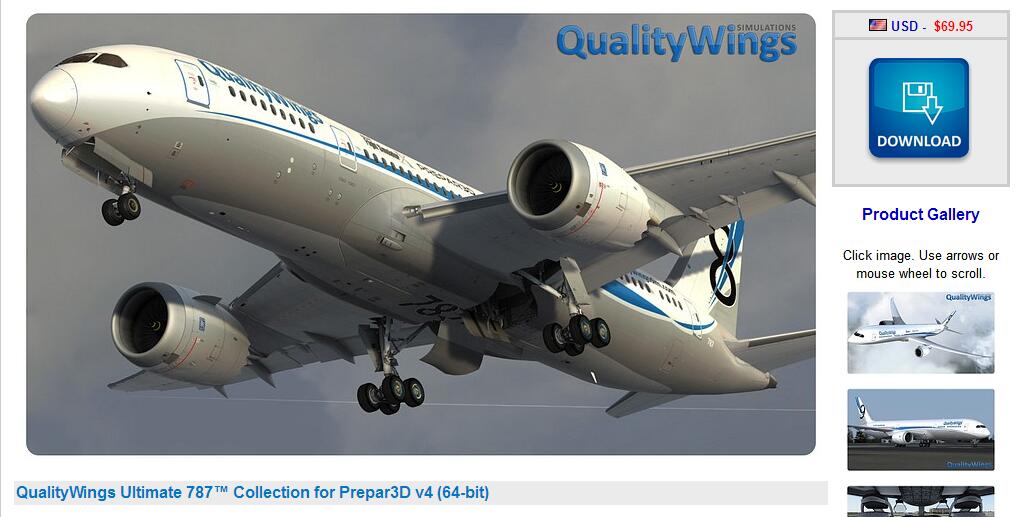 QW787 P3D V4 Coming！准备入手吧！-2890 