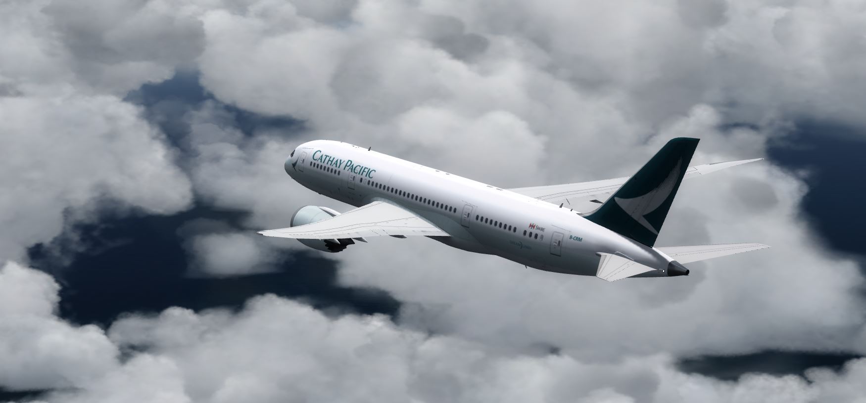 QW B787-8 Cathay Livery-6026 