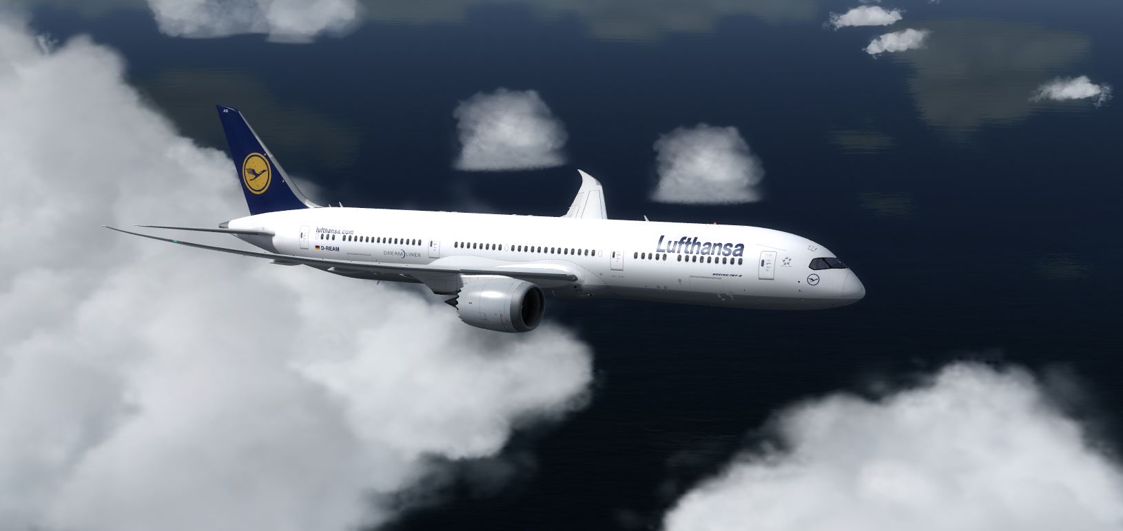 Qualitywings B787-9 Lufthansa @ KSFO-9545 
