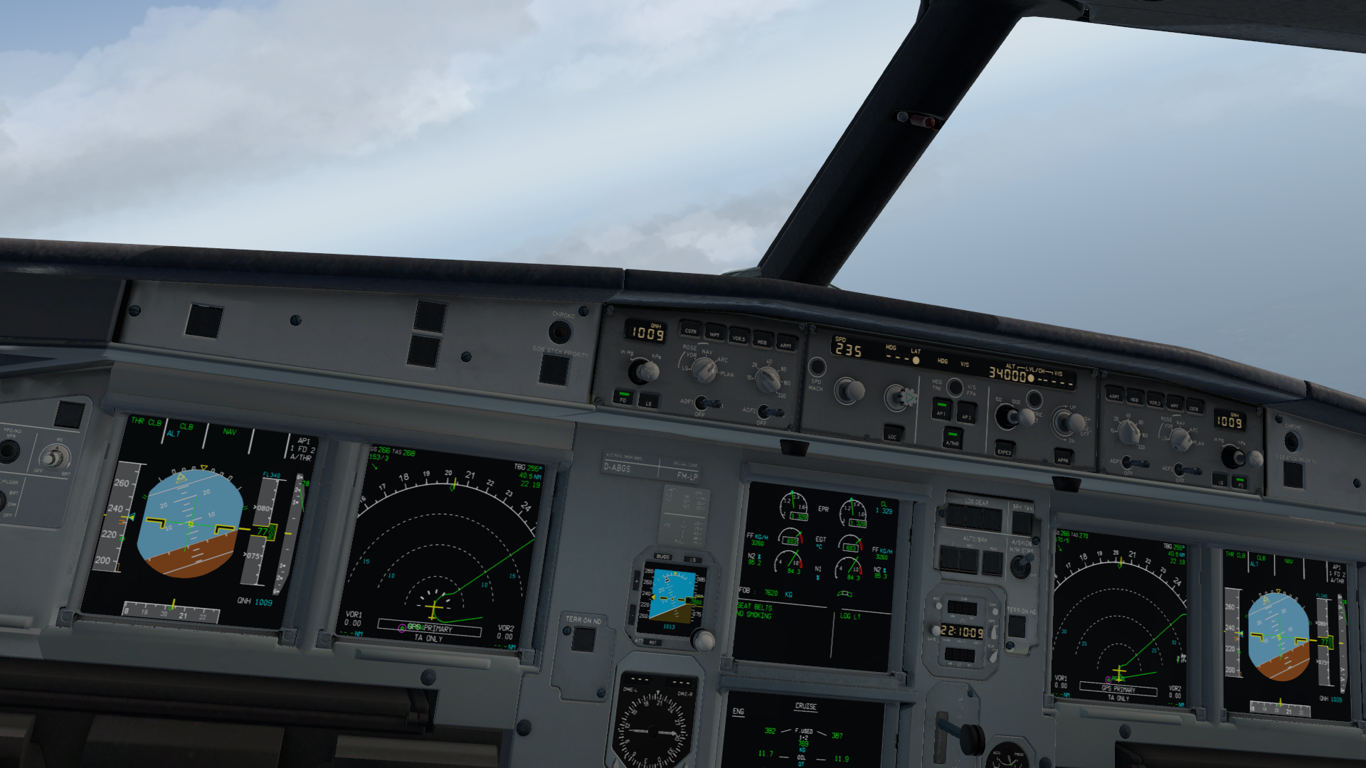 xplane11 空客A319南美航线美图再来-866 