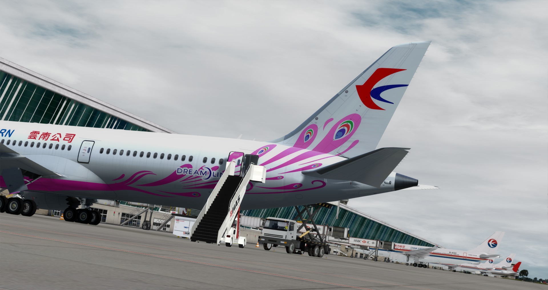 P3D V4 789 China Eastern Airlines ZSPD-VHHH-5666 