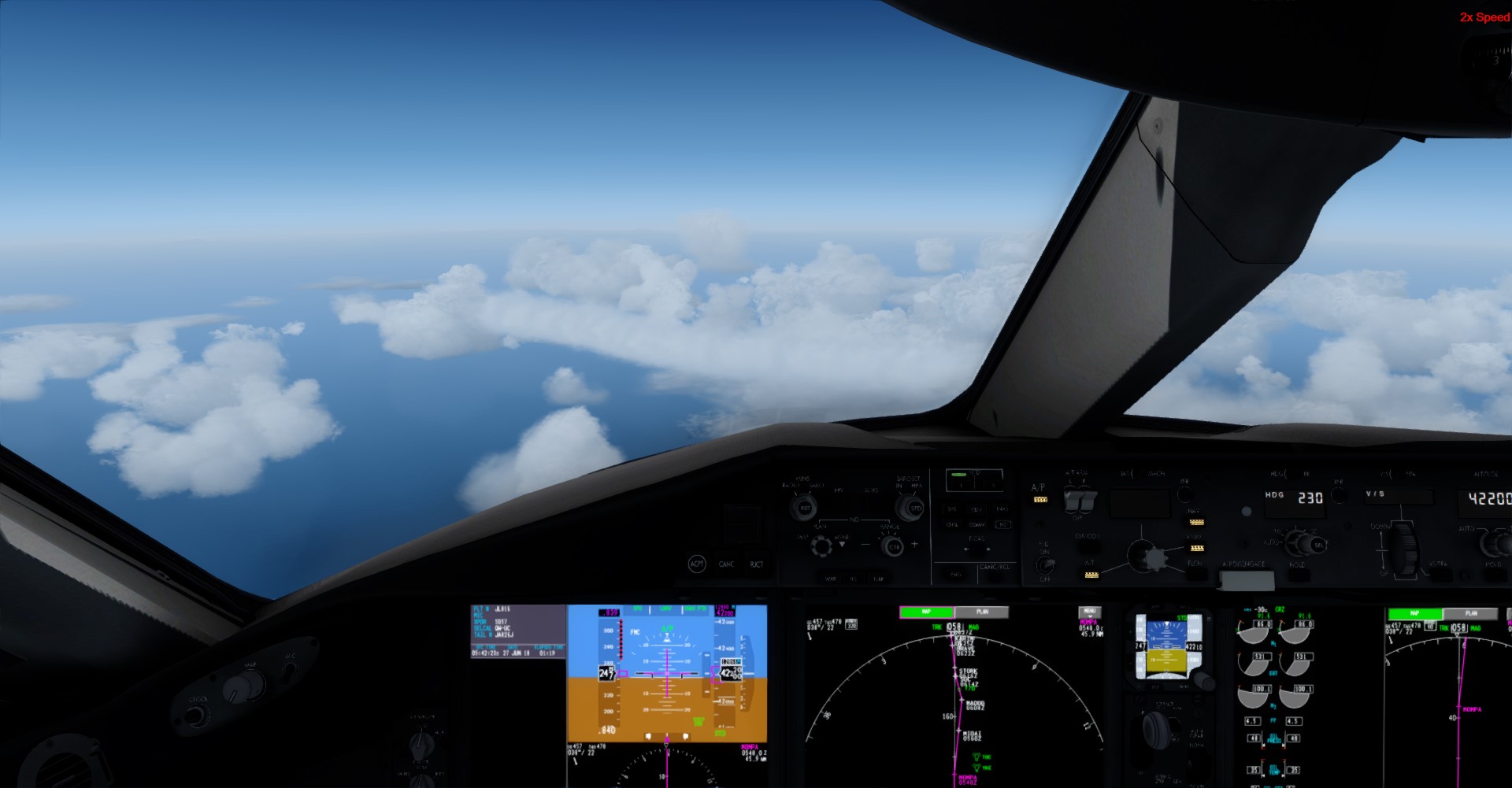 JAL816 RCTP-RJCC航线飞行-5011 
