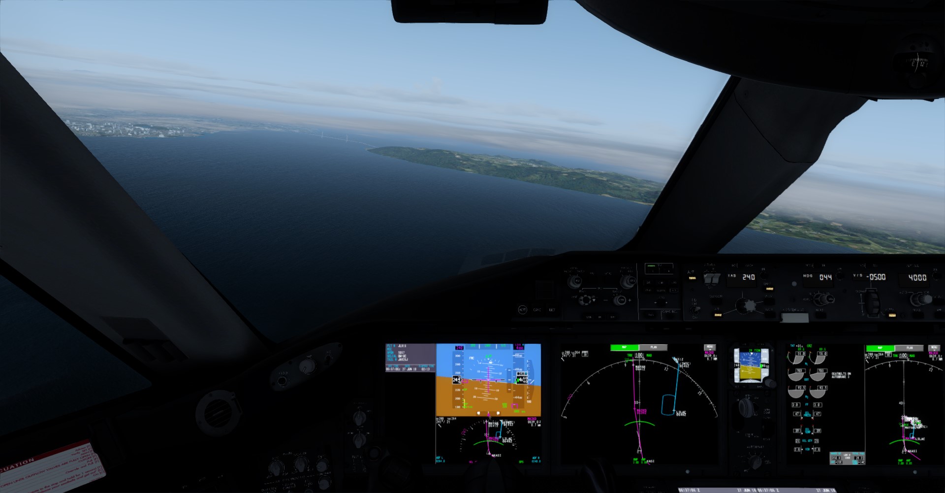 JAL816 RCTP-RJCC航线飞行-9304 