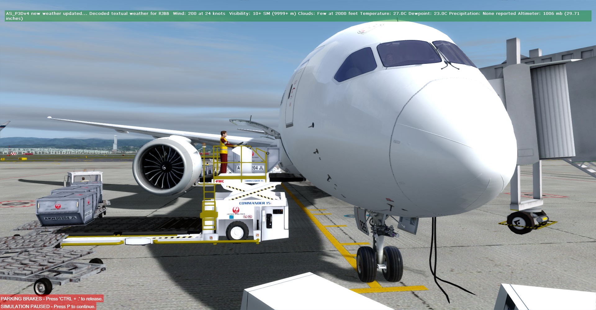 JAL816 RCTP-RJCC航线飞行-6907 
