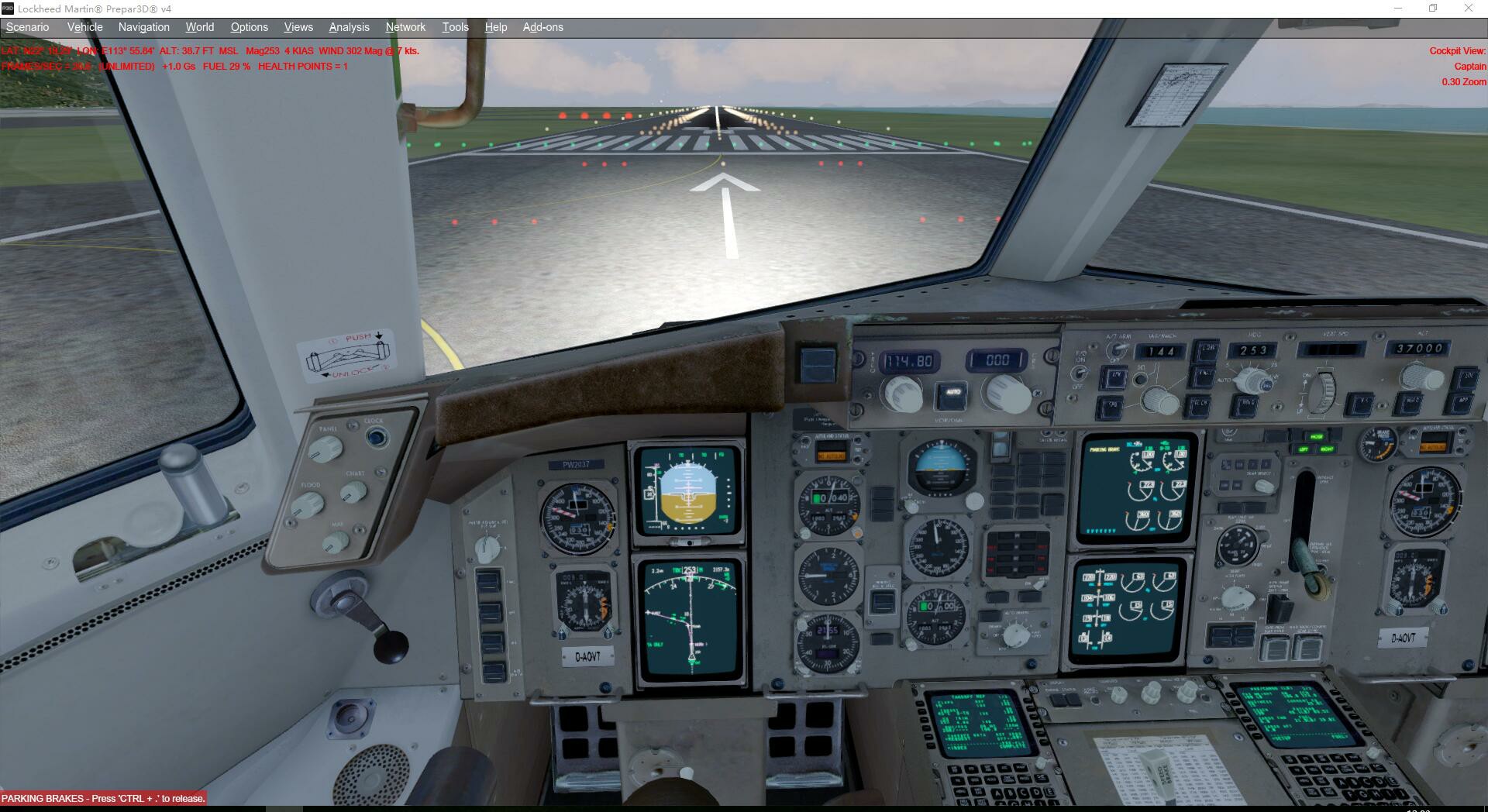波音757《汉莎航空》画质难看不要喷-3937 