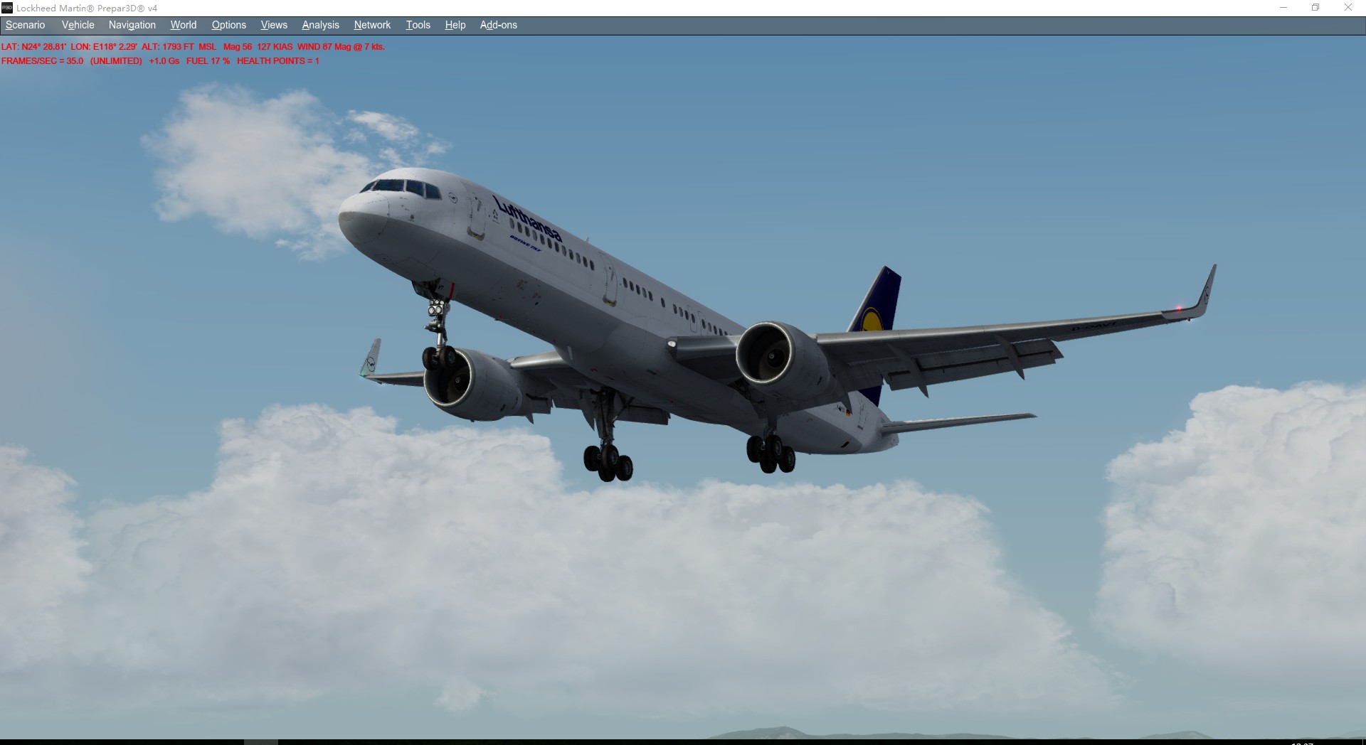 波音757《汉莎航空》画质难看不要喷-8617 