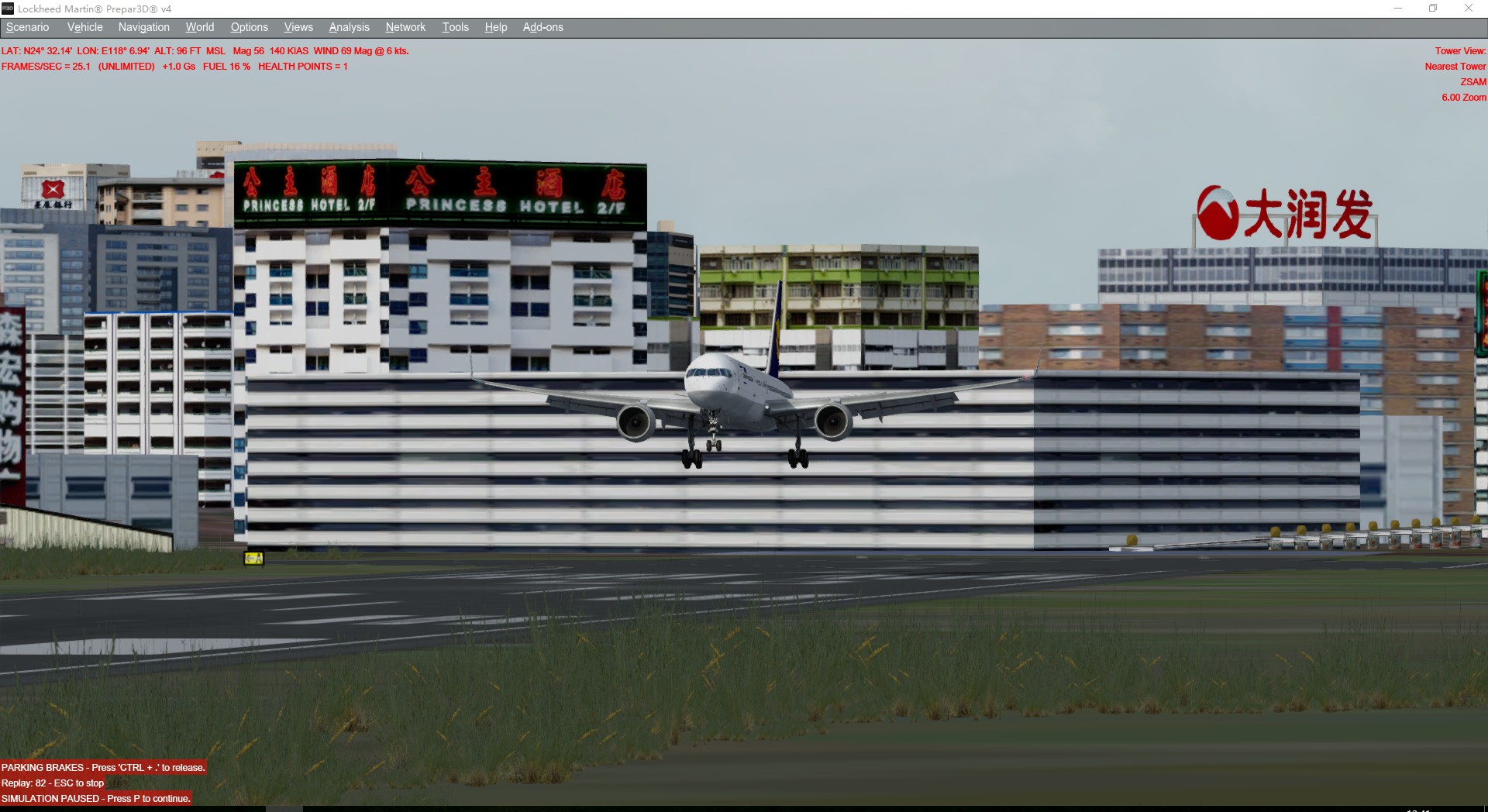 波音757《汉莎航空》画质难看不要喷-3526 
