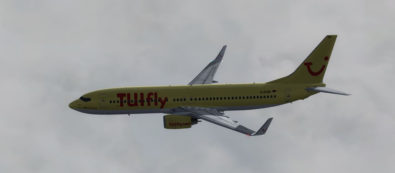 B737-800 TUI airways Yellow 2018-2815 