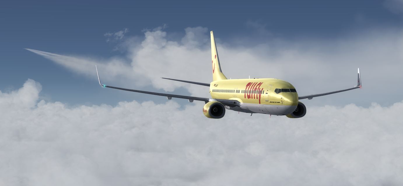 B737-800 TUI airways Yellow 2018-1854 
