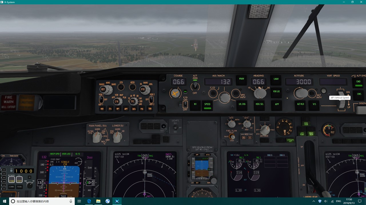 xp11-Zibo 738雨滴效果真不错-3126 