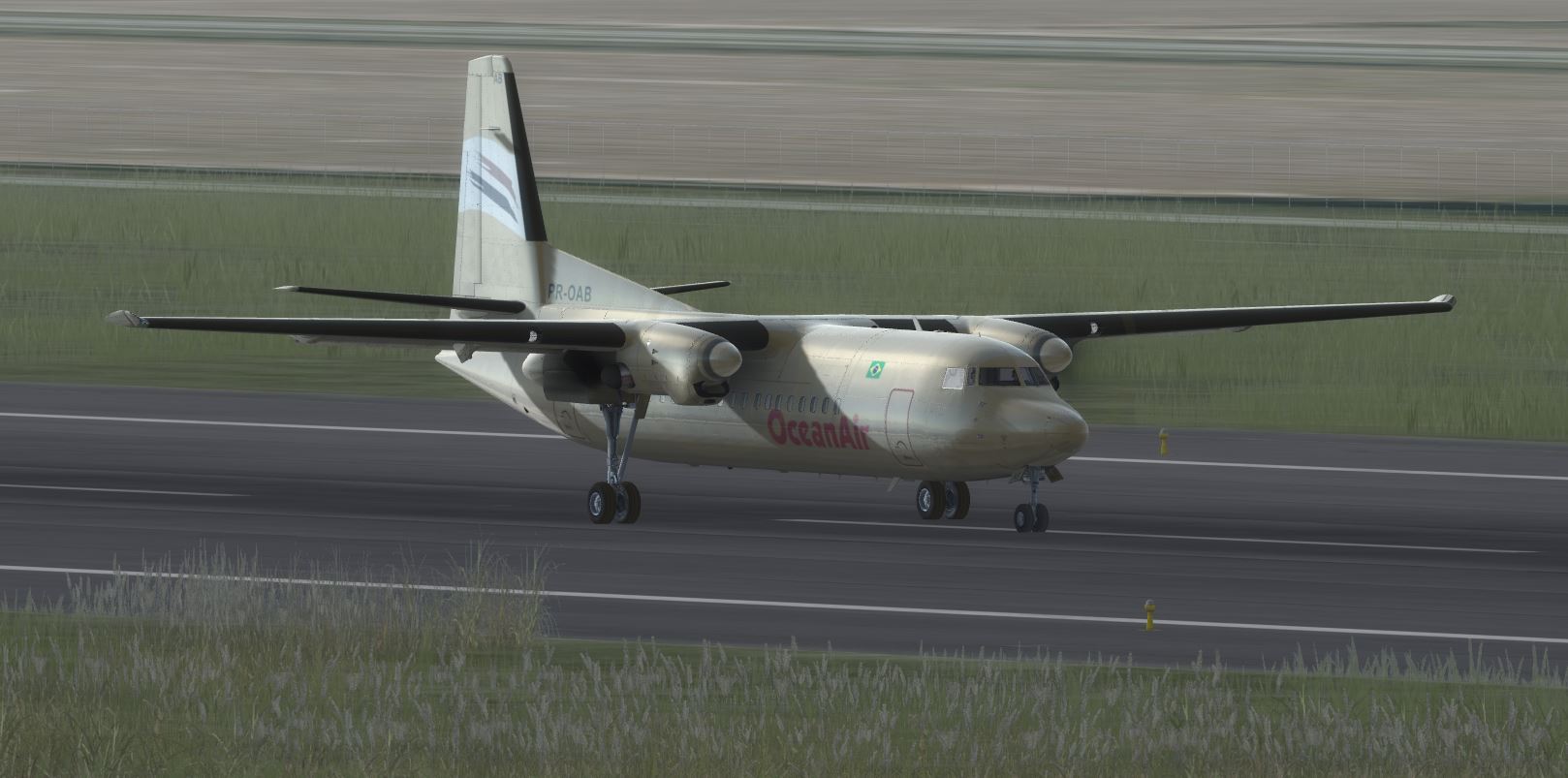 Fokker F50 Ocean Air @ LIML-9301 