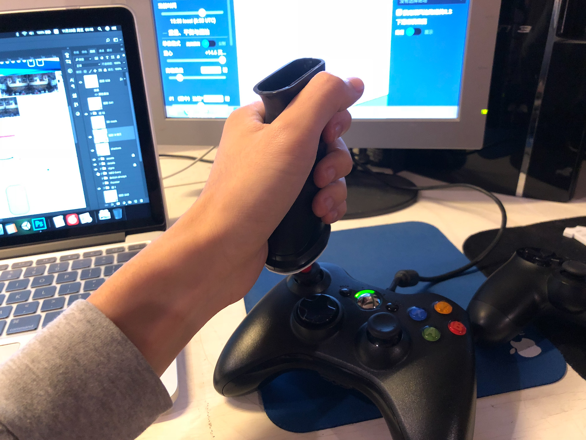 Xb360手柄改 飞行杆！可以用！！！！-2087 