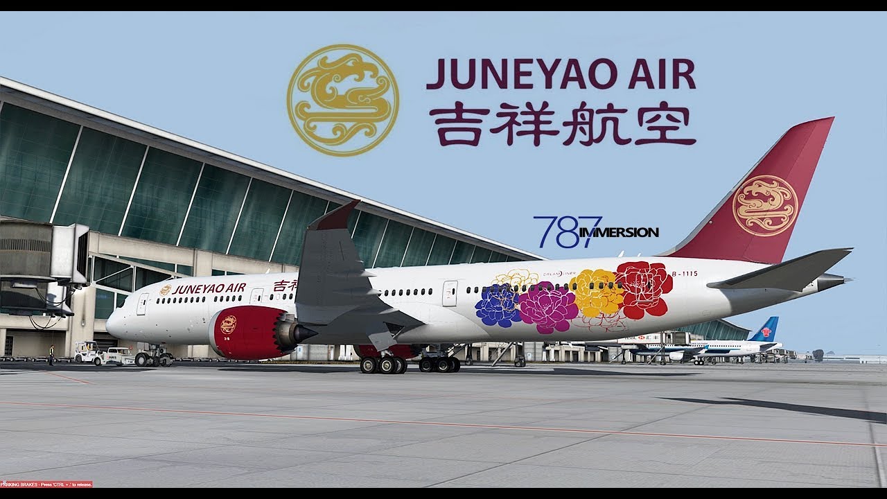 视频发布 Juneyao Airline B789 B-1115 Immersion-8258 