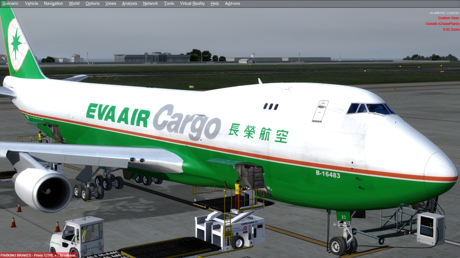 EVA AIR 747-7154 