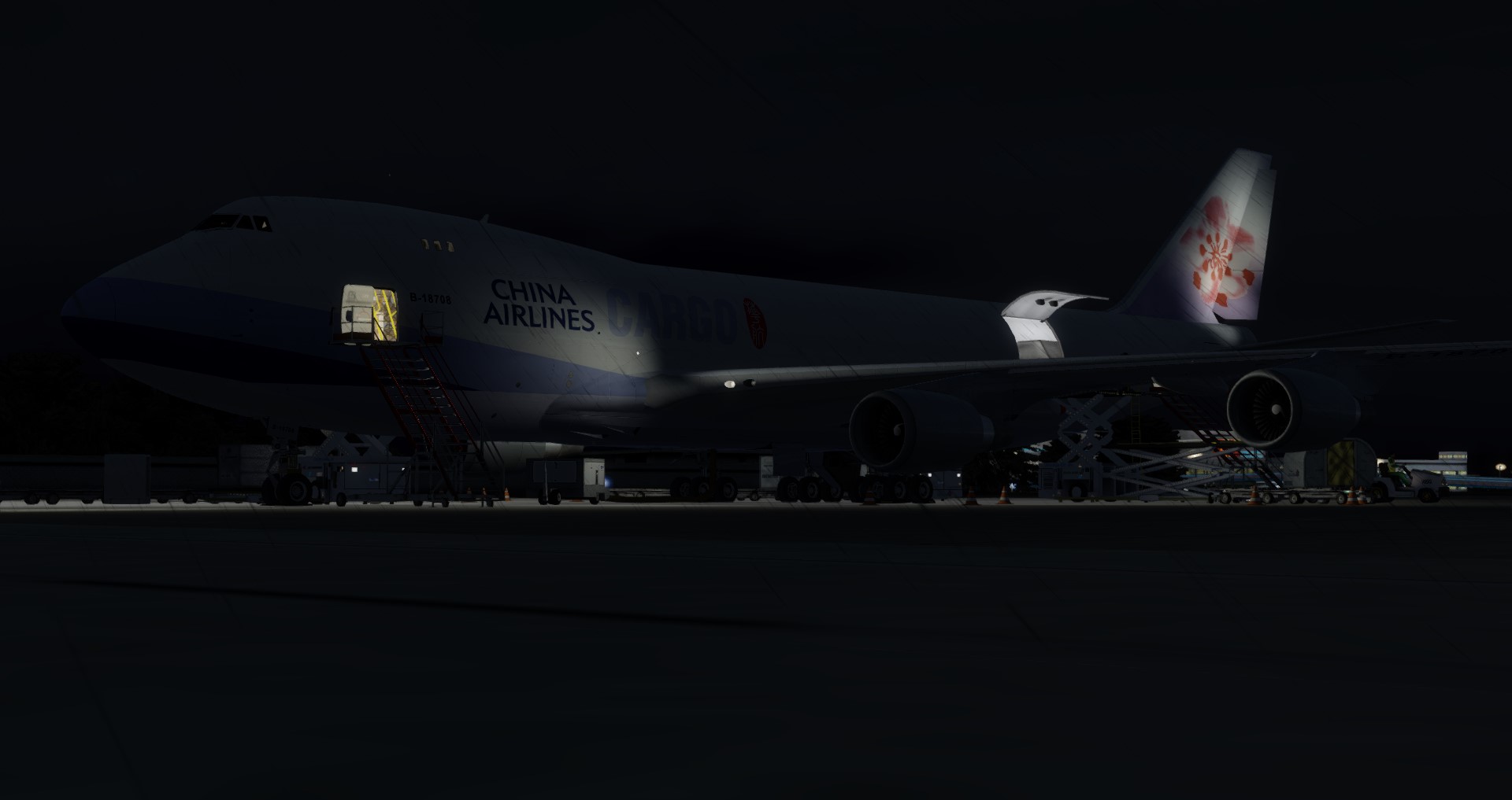 [P3D]2018 LAST FLIGHT CI5705 NRT-&gt;TPE-7956 