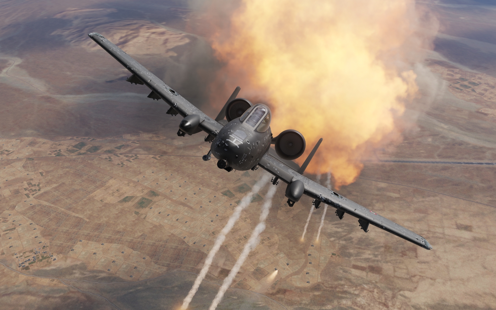 DCS WORLD 米格21比斯 + 米格29 + Tornado + A-10  混战游戏截图-729 