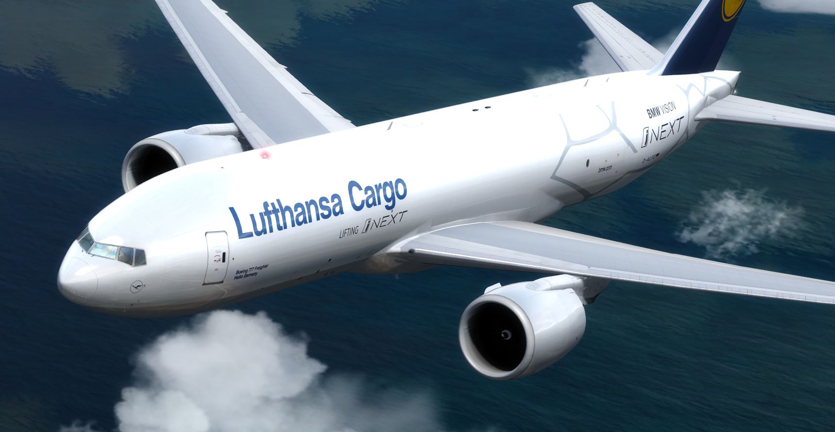 [P3D] Lufthansa cargo 2019 BMW vision iNext livery-4740 