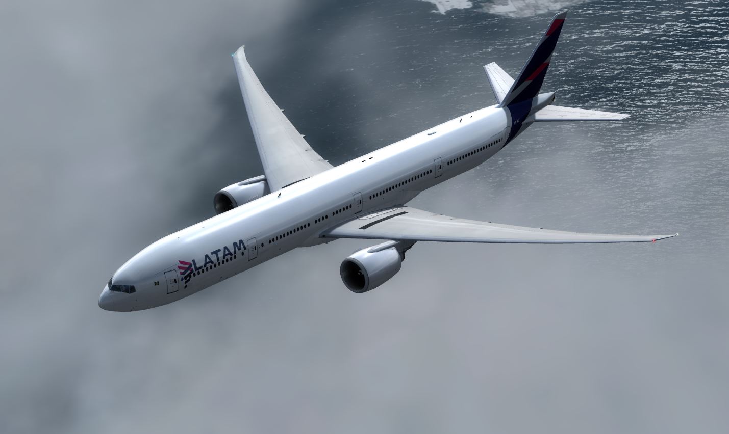 [P3D] B777 LATAM landing at CYUL-4059 