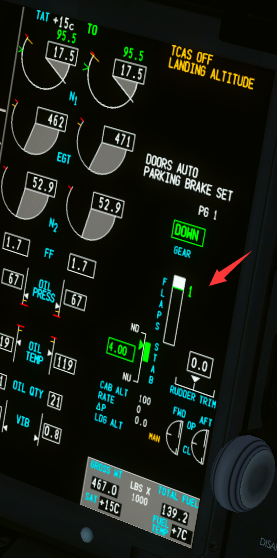 关于QW787 1.1.2a 和谐版在P3D v4.4的襟翼问题-5256 