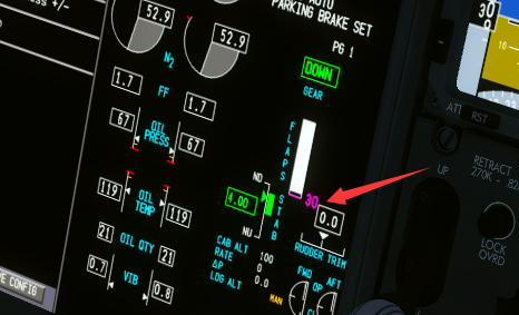 关于QW787襟翼BUG-9681 