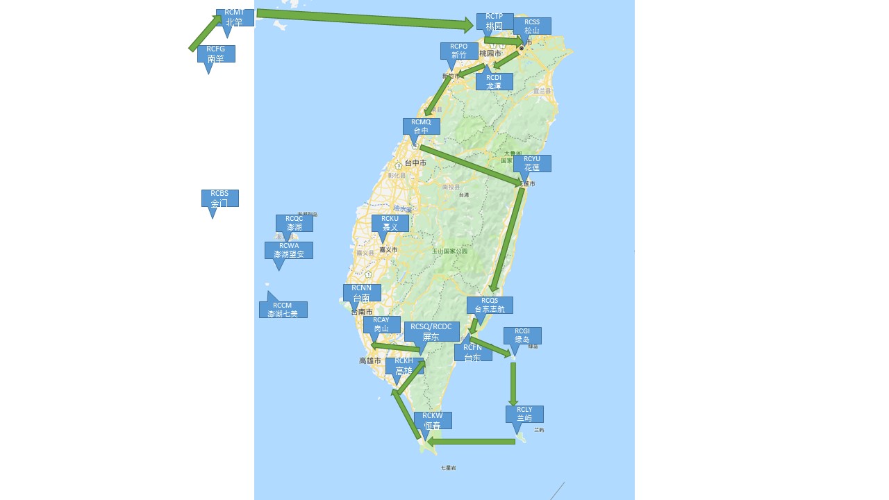 宝岛台湾之旅——第十四站：屏东RCSQ to 岗山RCAY-9968 